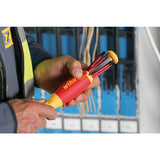 Schraubendreher mit Bit Magazin electric Schlitz/Phillips + 6 slimBits