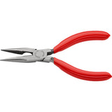 Knipex Flachrundzange mit Schneide / Radiozange