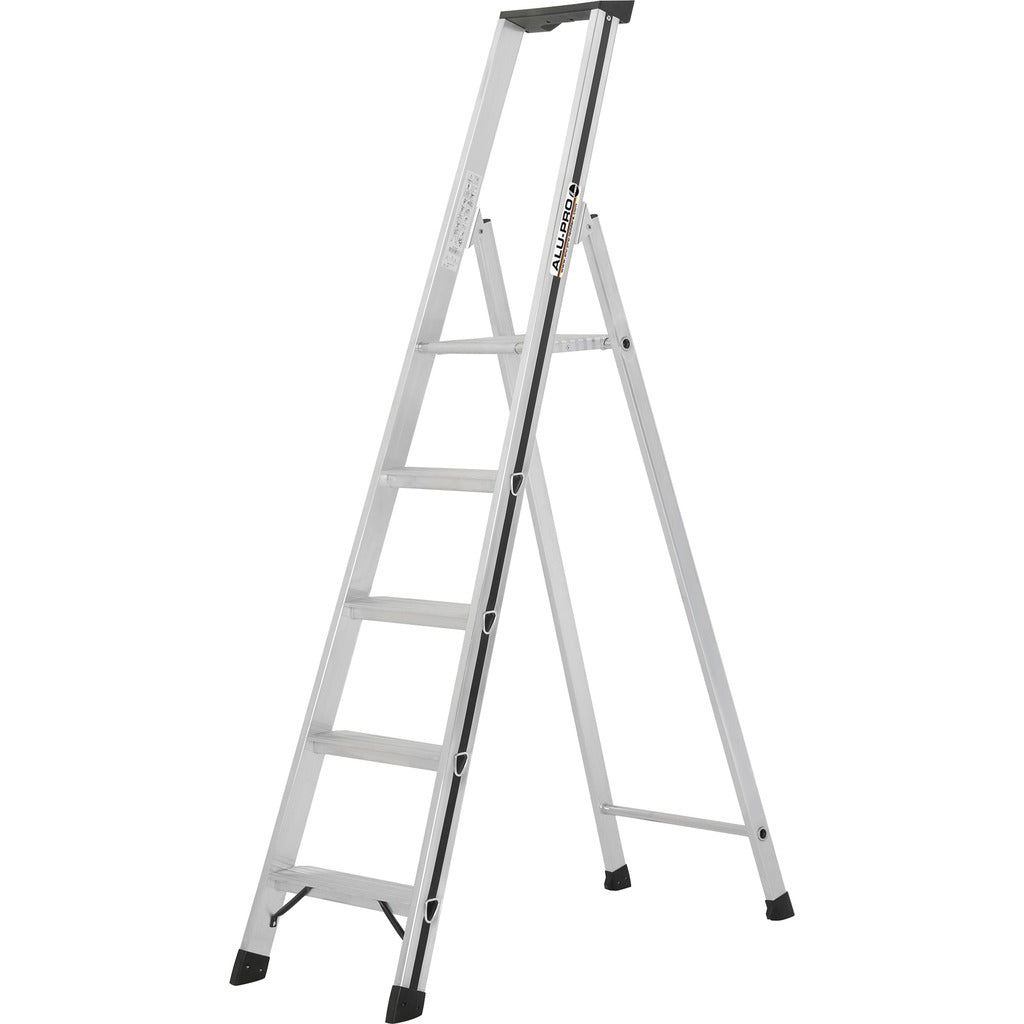 ALU-PRO Stufenstehleiter mit Plattform 70026