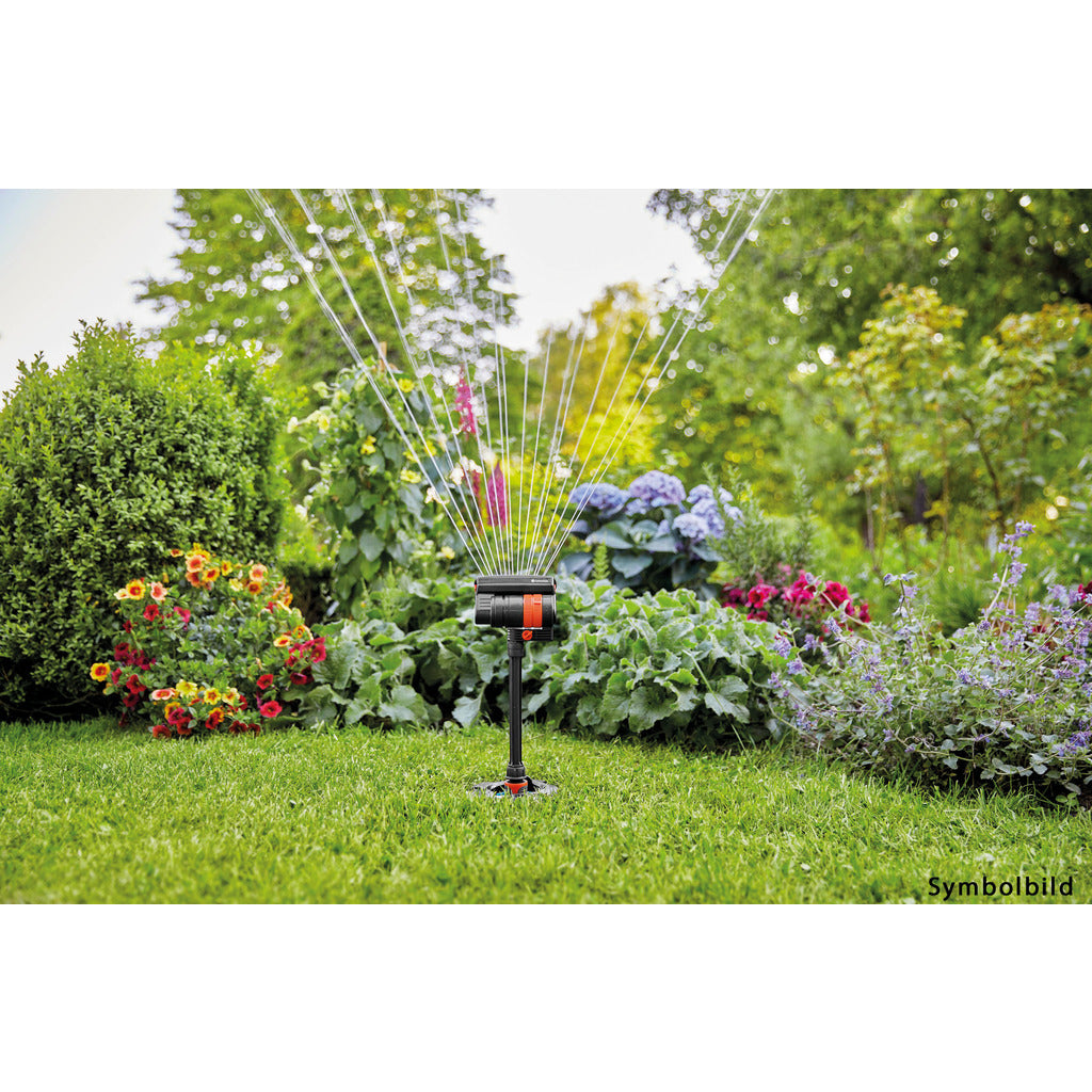 Irrigatore oscillante per condotte