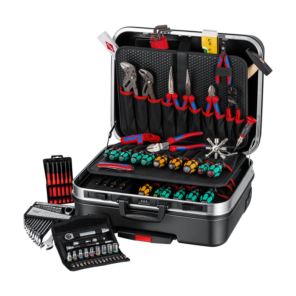 Valigetta portautensili Knipex "BIG Basic Move" meccanica / 90 pezzi