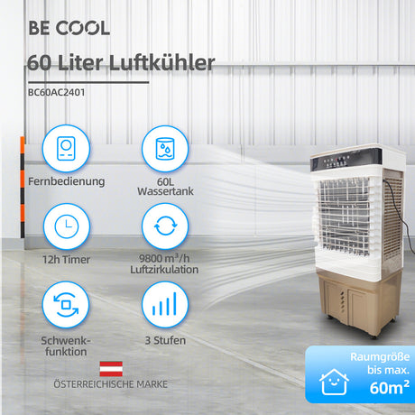 BE COOL Luftkühler 3in1