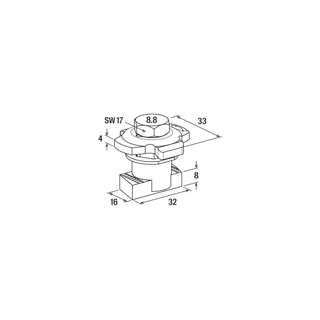 Connettore passante PFC 41