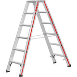 Stufenstehleiter, beidseitig begehbar 8024