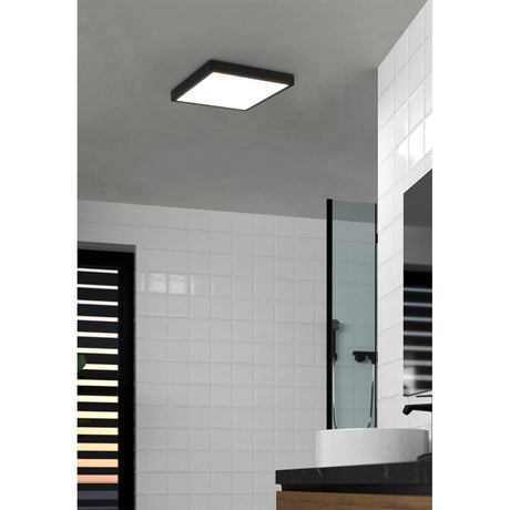 Eglo LED ceiling light Fueva 5 / black