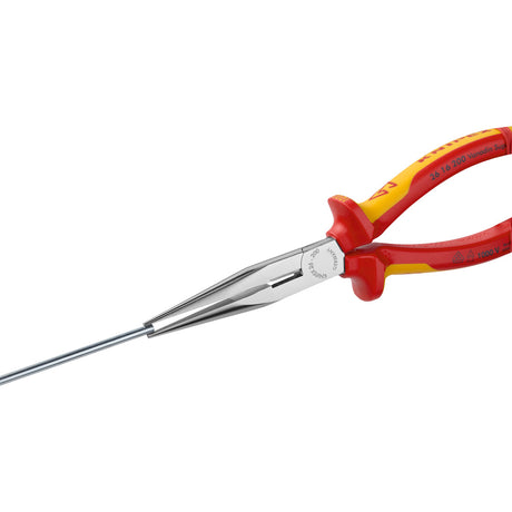 Pinza a becchi piatti Knipex VDE con tagliente