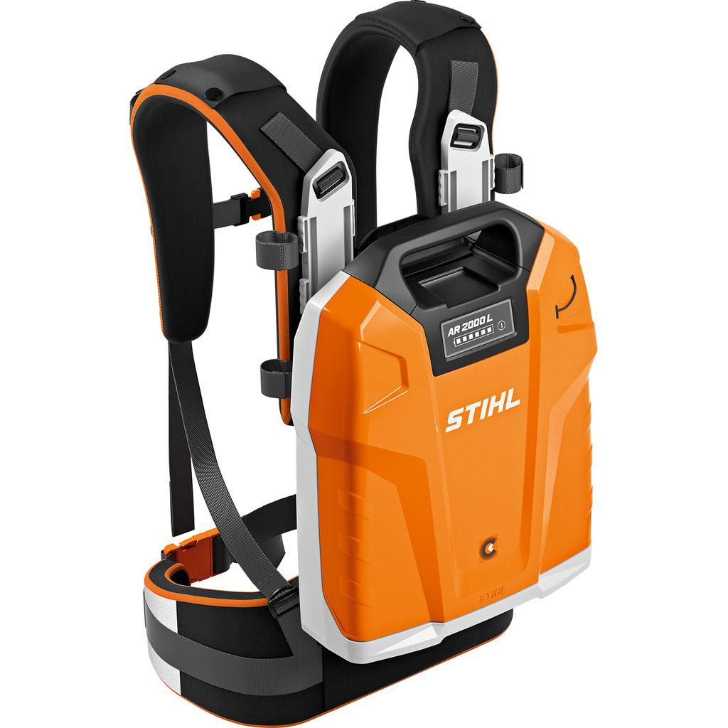 Batteria Stihl AR 2000 L con sistema di trasporto AR L