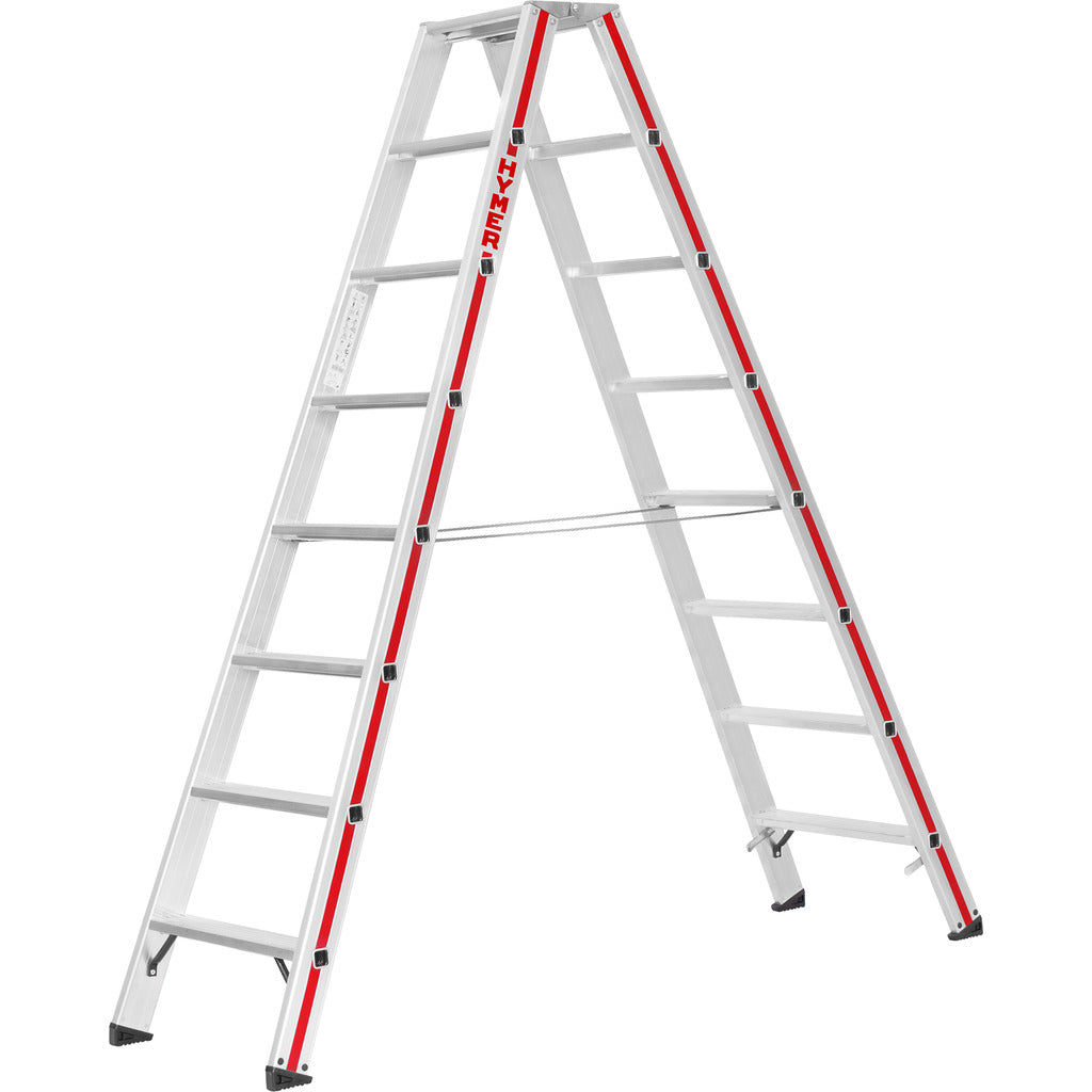 Stufenstehleiter, beidseitig begehbar 8024