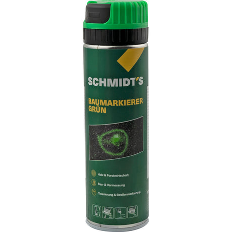 Marking spray for construction sites