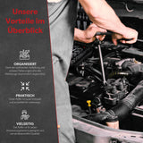 Set di chiavi a bussola Siwitec / 171 pezzi