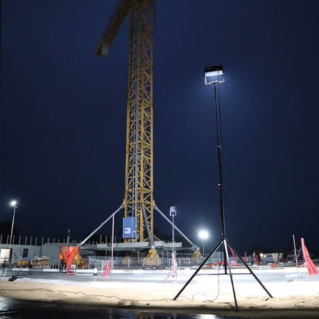 High-performance construction site spotlight SITE LIGHT 80