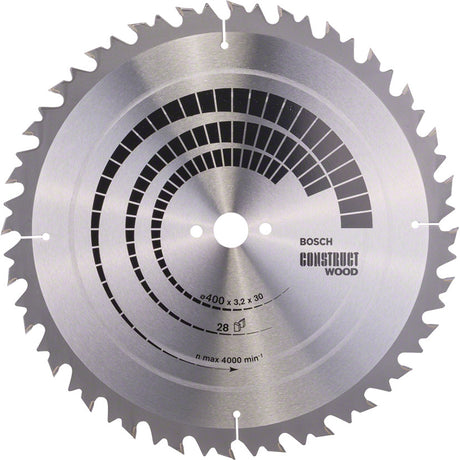 Construction circular saw blade HM