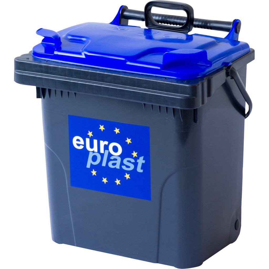 Contenitore per la raccolta differenziata con funzione trolley