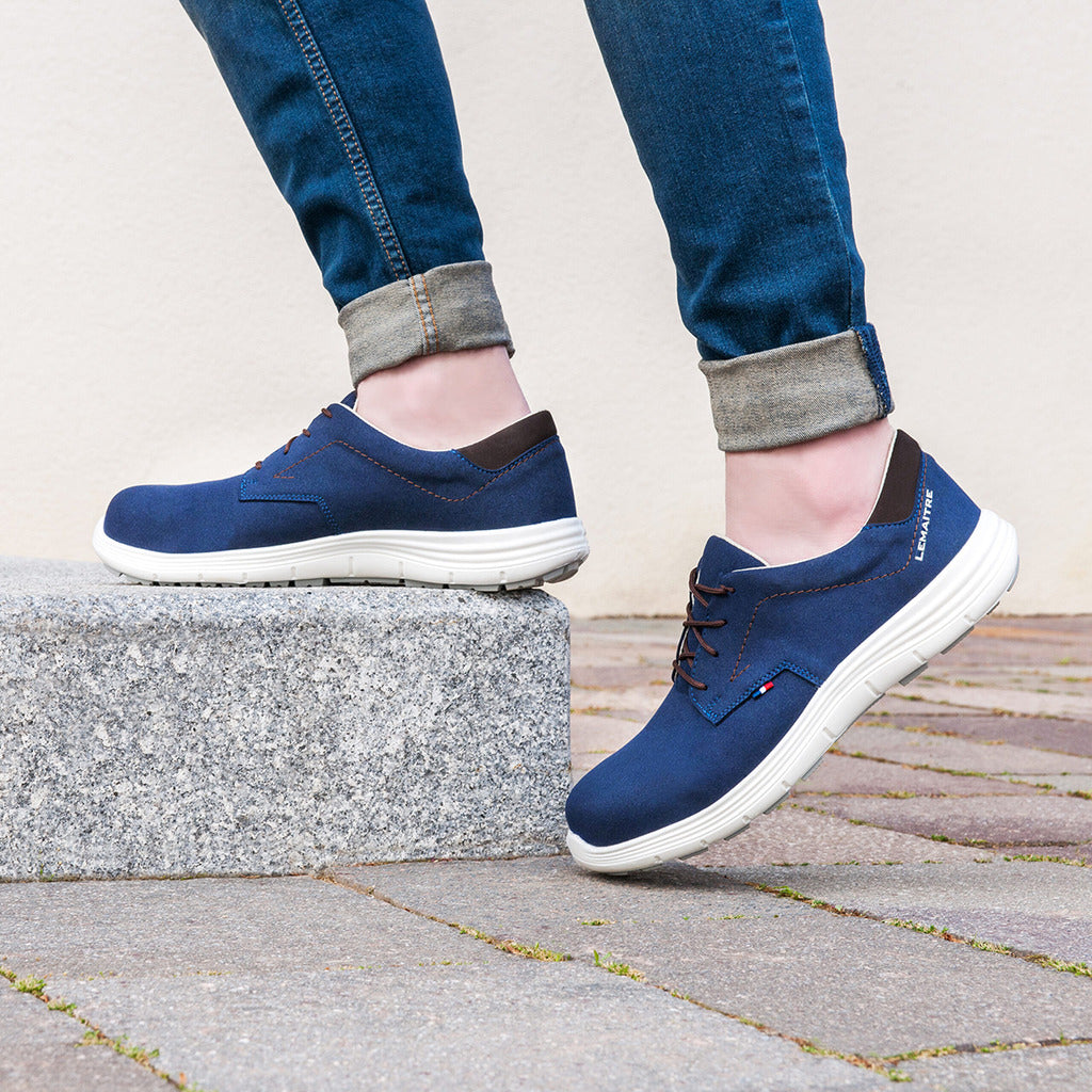 Halbschuh Derby marine O2