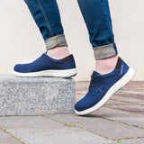 Halbschuh Derby marine O2
