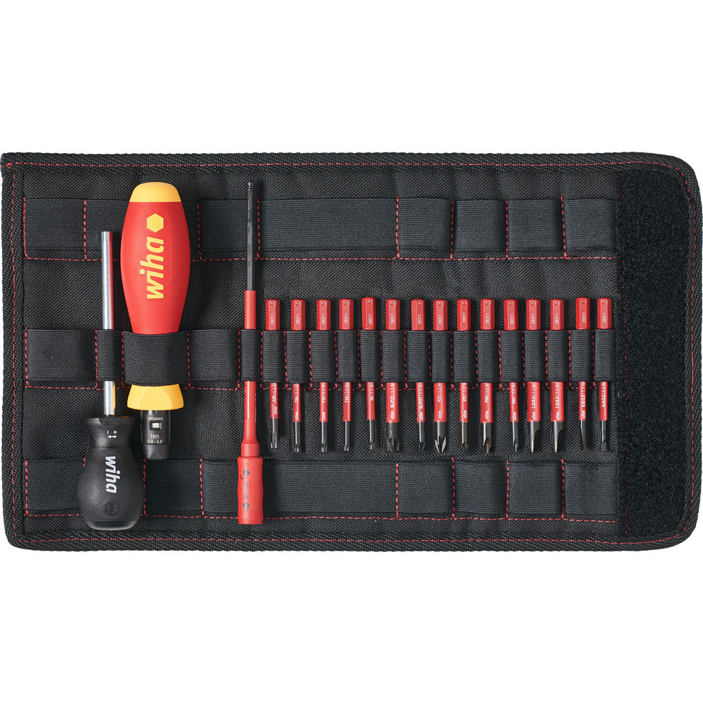 Drehmoment-Schraubendreher Set TorqueVario-S electric sortiert 19-tlg
