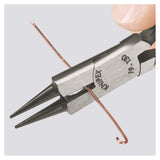Knipex round-nose pliers with cutting edge / jewelry bending pliers
