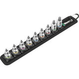 Zyklop Bitnuss-Satz TORX® Belt B 3 / 9-teilig / Haltefunktion, 3/8"