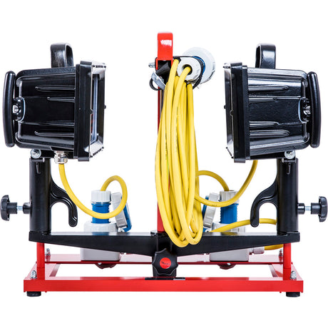 DUO-LIGHT 450 S carrier module with 2 LED high-performance spotlights 90 AC