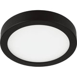 Lampada da superficie Eglo FUEVA 5 / nera, rotonda
