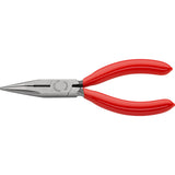 Knipex Flachrundzange mit Schneide / Radiozange