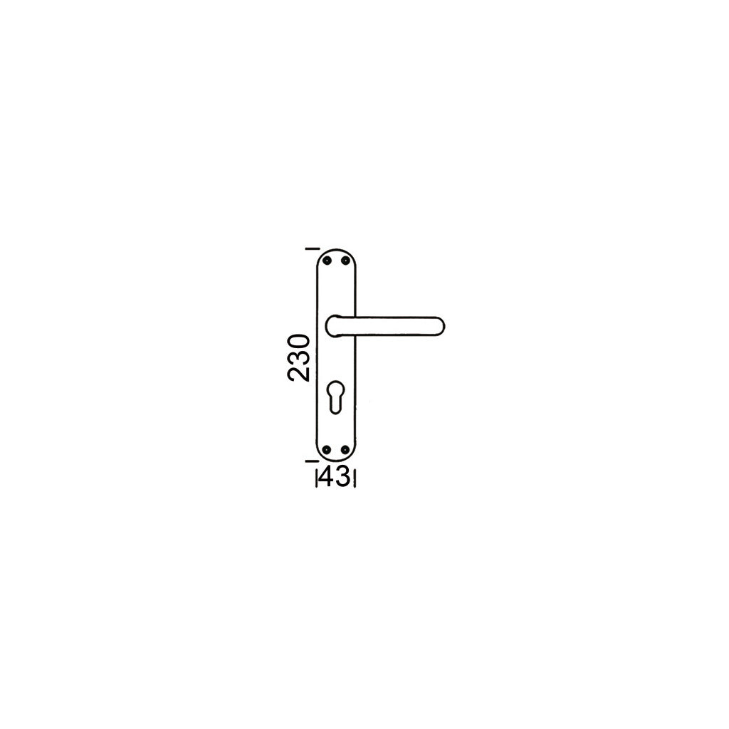 Langschild Modell Posthorn