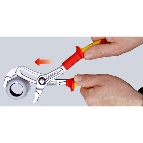 Pinza regolabile per tubi dell'acqua Knipex Cobra® VDE