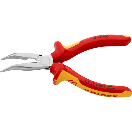 Pinza a becchi piatti Knipex VDE con tagliente / pinza radio