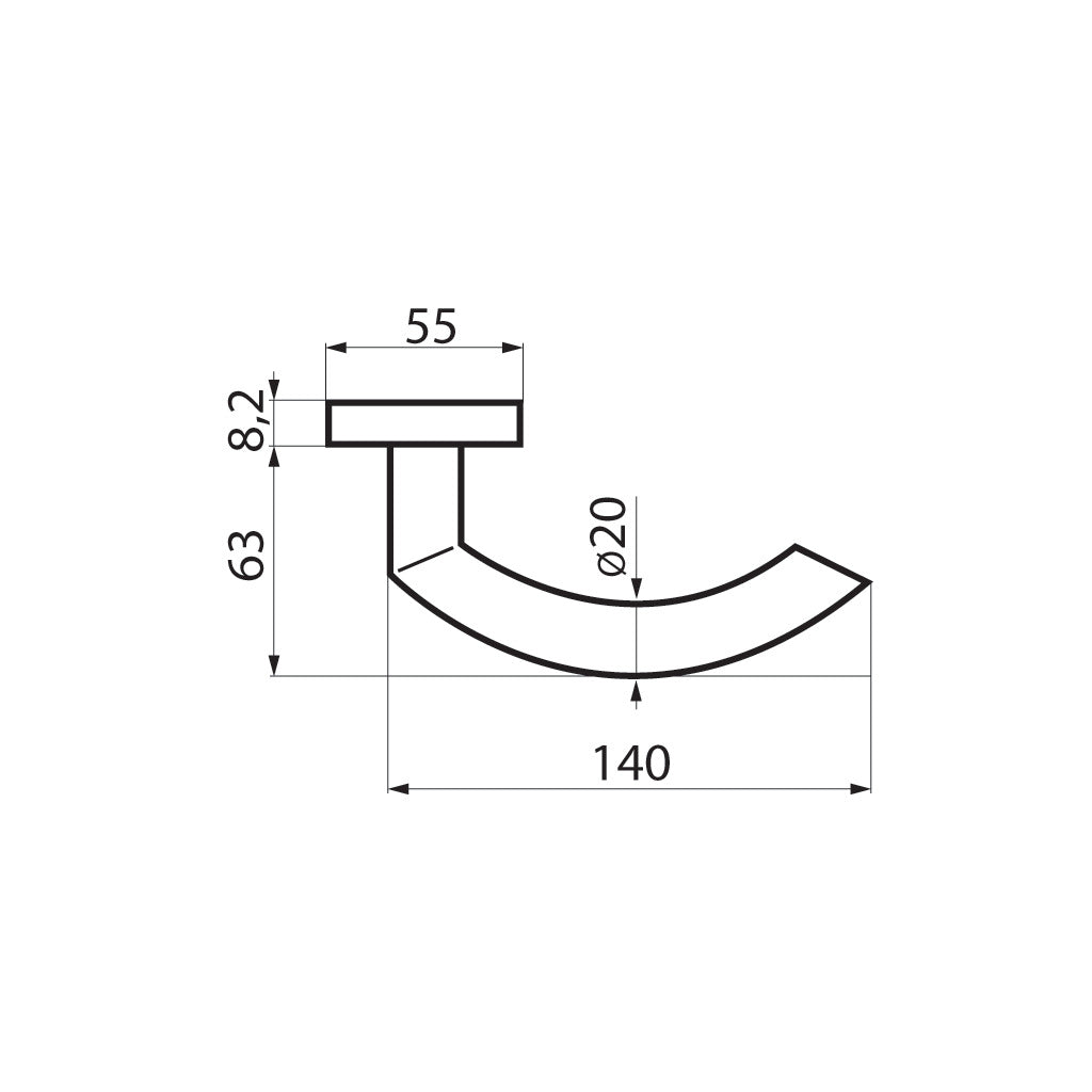Handle set model Basic 04