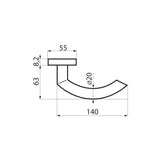 Handle set model Basic 04