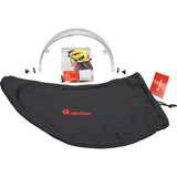 Transparent eye protection visor for HEROS fire helmets