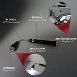 Siwitec Teleskop LED Taschenlampe