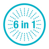 6 in 1 Sprühdüse