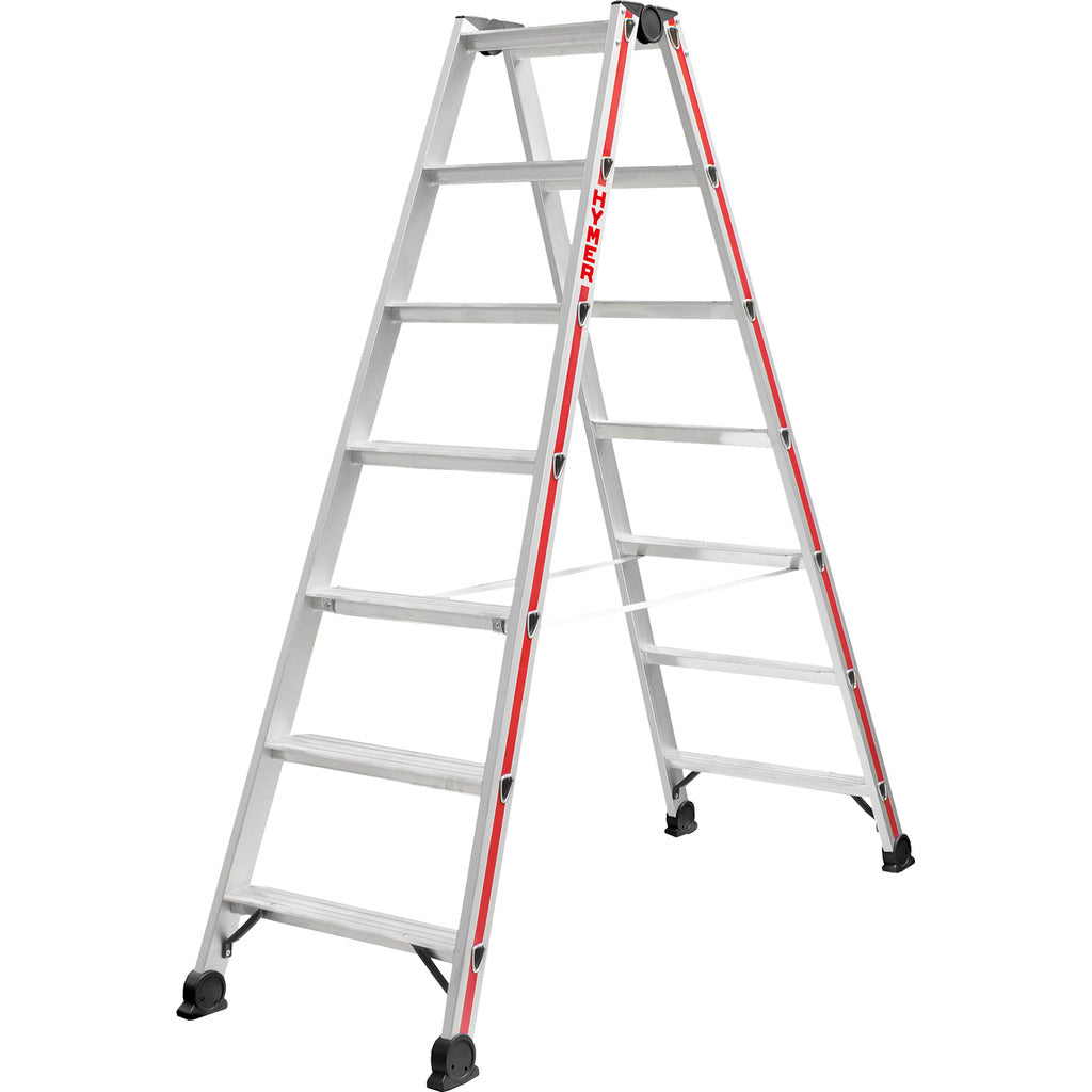 Stufenstehleiter, beidseitig begehbar 4024