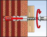 Duopower dowel