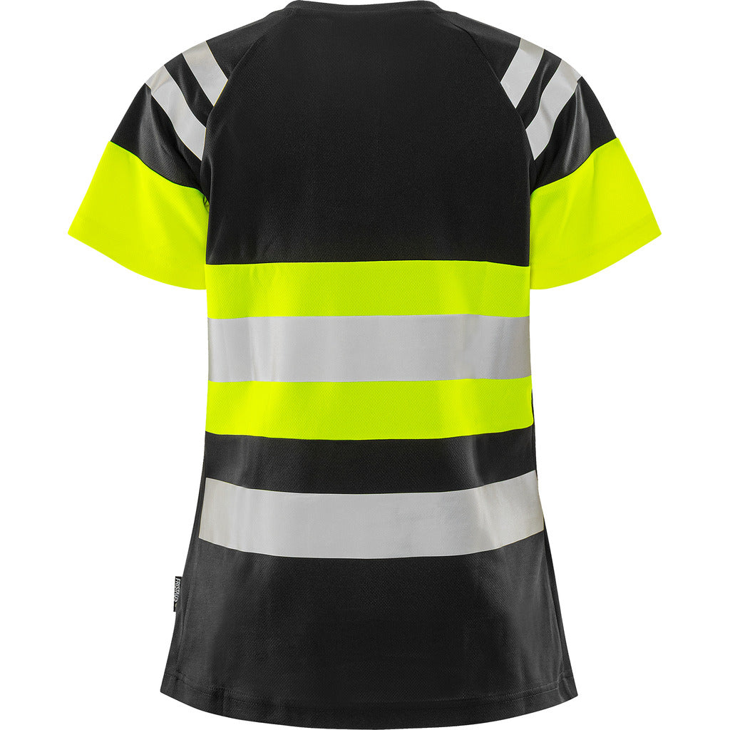 T-shirt donna alta visibilità verde classe 1 7880 GPST