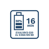 Doppelladegerät EXAL18V2-320