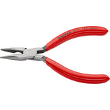 Knipex Flachrundzange mit Schneide / Radiozange