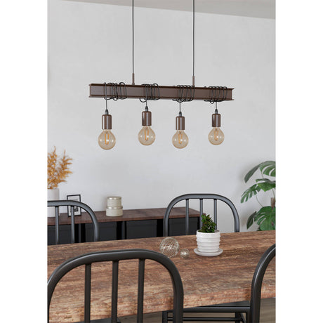 Lampada a sospensione Eglo TOWNSHEND 4 / HL4