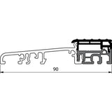 Türschwelle BKV 90 TB