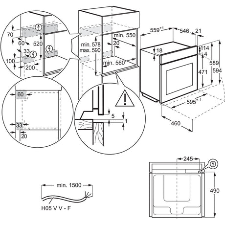 Einbau-Backofen 6000 SenseCook® BE3200B
