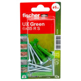 Universal dowel UX RS green self-service card