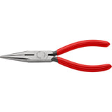 Knipex Flachrundzange mit Schneide / Radiozange