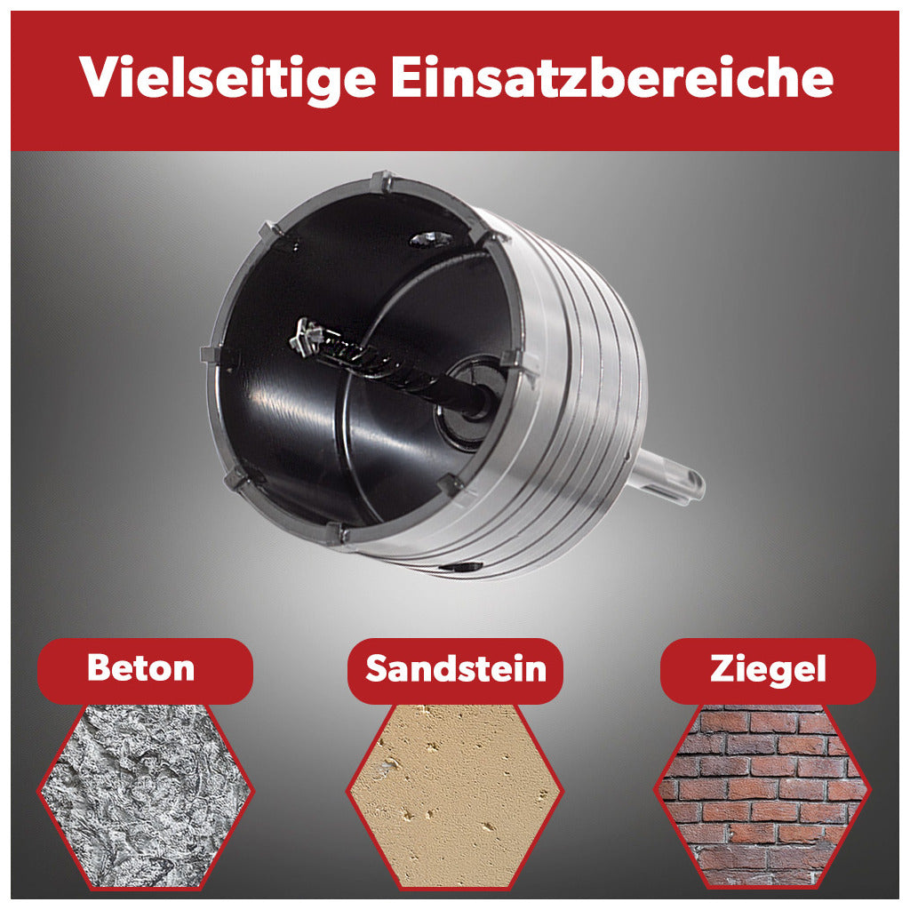 Siwitec SDS Plus Hartmetall Bohrkrone 82 mm
