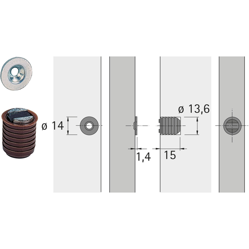 Chiusura magnetica M 73 / GP 9