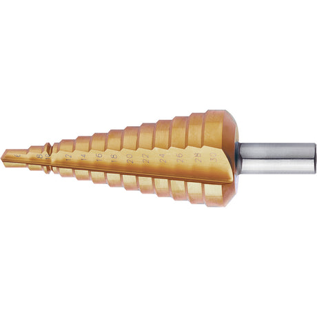 Universal-Stufenbohrer HSS TIN