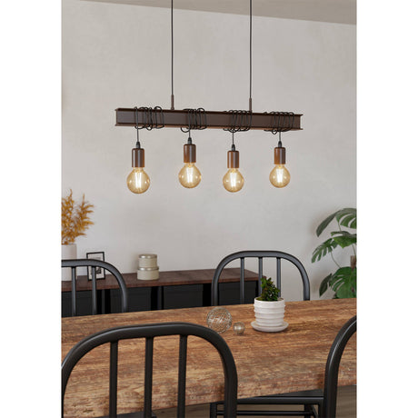 Lampada a sospensione Eglo TOWNSHEND 4 / HL4