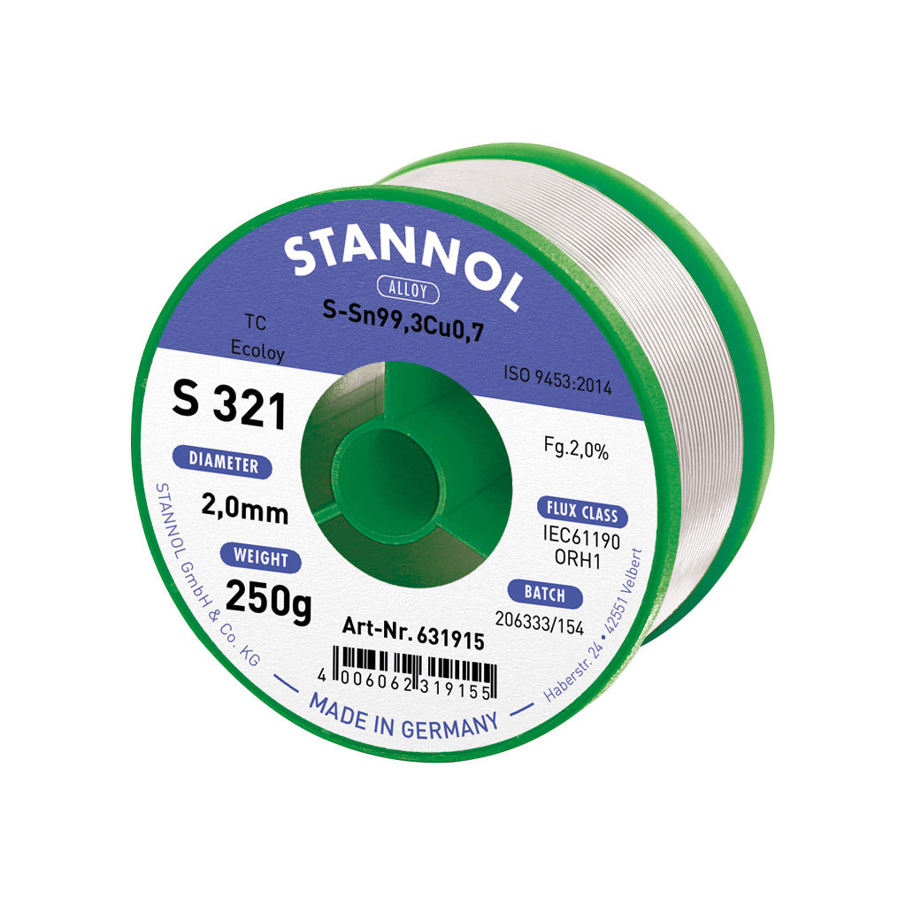 STANNOL Lötdraht S321 / bleifrei