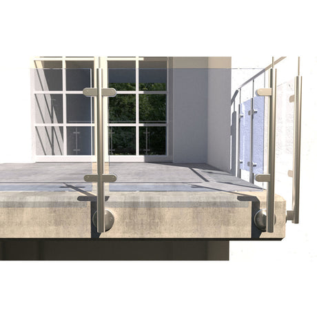 Ancoraggio a bullone FAZ II Plus in acciaio inox