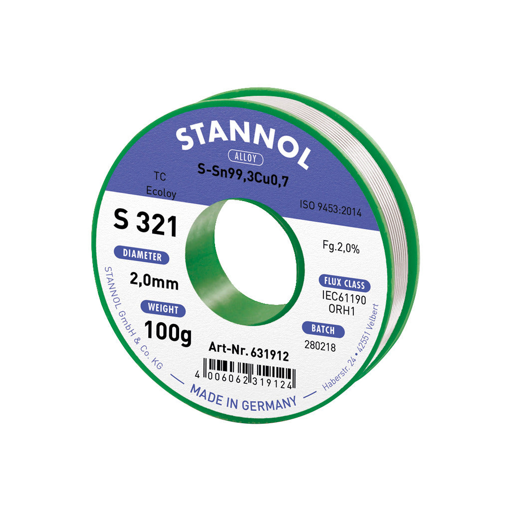 STANNOL Lötdraht S321 / bleifrei